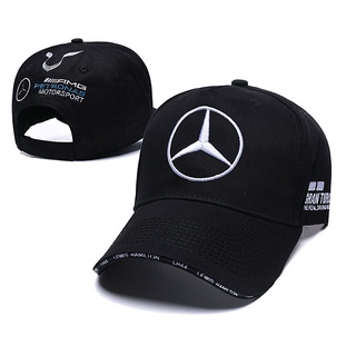 Cool Mercedes Benz F1 Racing หมวกเบสบอล มอเตอร์ไซค์ ผู้ชาย ผู้หญิง Snapback