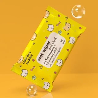 🔥ถูกที่สุด🔥 ทิชชู่เปียกแผ่นใหญ่ 10แผ่น กระดาษเปียก Baby Wipe Wet Wipe!!!