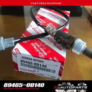 แท้ 89465-0D140 SENSOR OXYGEN เซนเซอร์ไอเสีย อ๊อกซิเจน TOYOTA โตโยต้า VIOS วีออส 2003-2007 รุ่นแรก เส้นสั้น