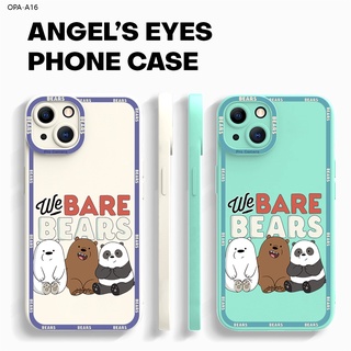 OPPO A16 A16K A16E A93 A54 A94 A71 A71K A91 เคสออปโป้ สำหรับ Case Cartoon Bears เคส เคสโทรศัพท์ เคสมือถือ