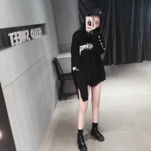 Vetements total fucking darkness hoodie