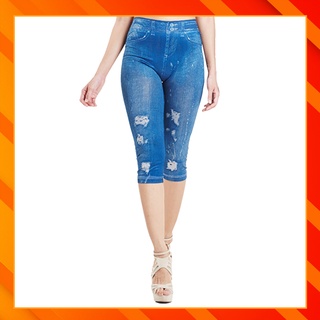 โอนามิกางเกงเลคกิ้งยีนส์ 5 ส่วน สีฟ้า Onami Legging Jeans 5L ชุดชั้นใน กระชับสัดส่วน ของแท้ 100%