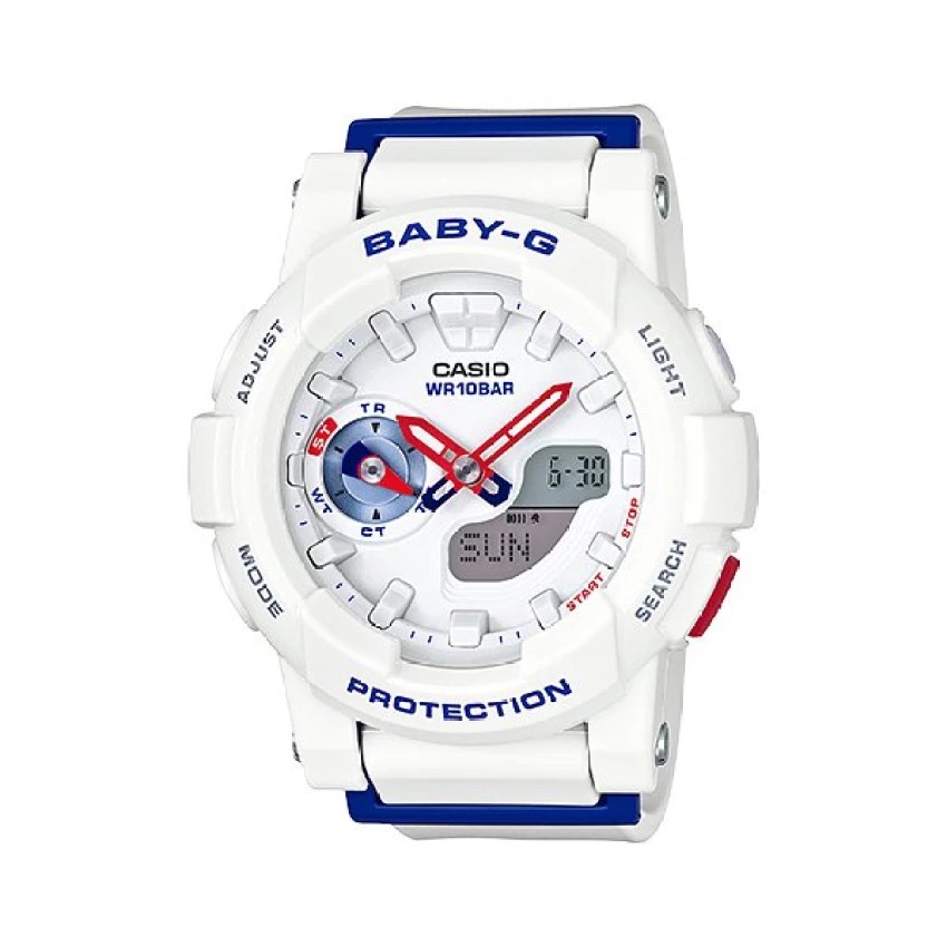 Casio Baby-G นาฬิกาข้อมือผู้หญิง สายเรซิ่น รุ่น BGA-185TR-7ADR