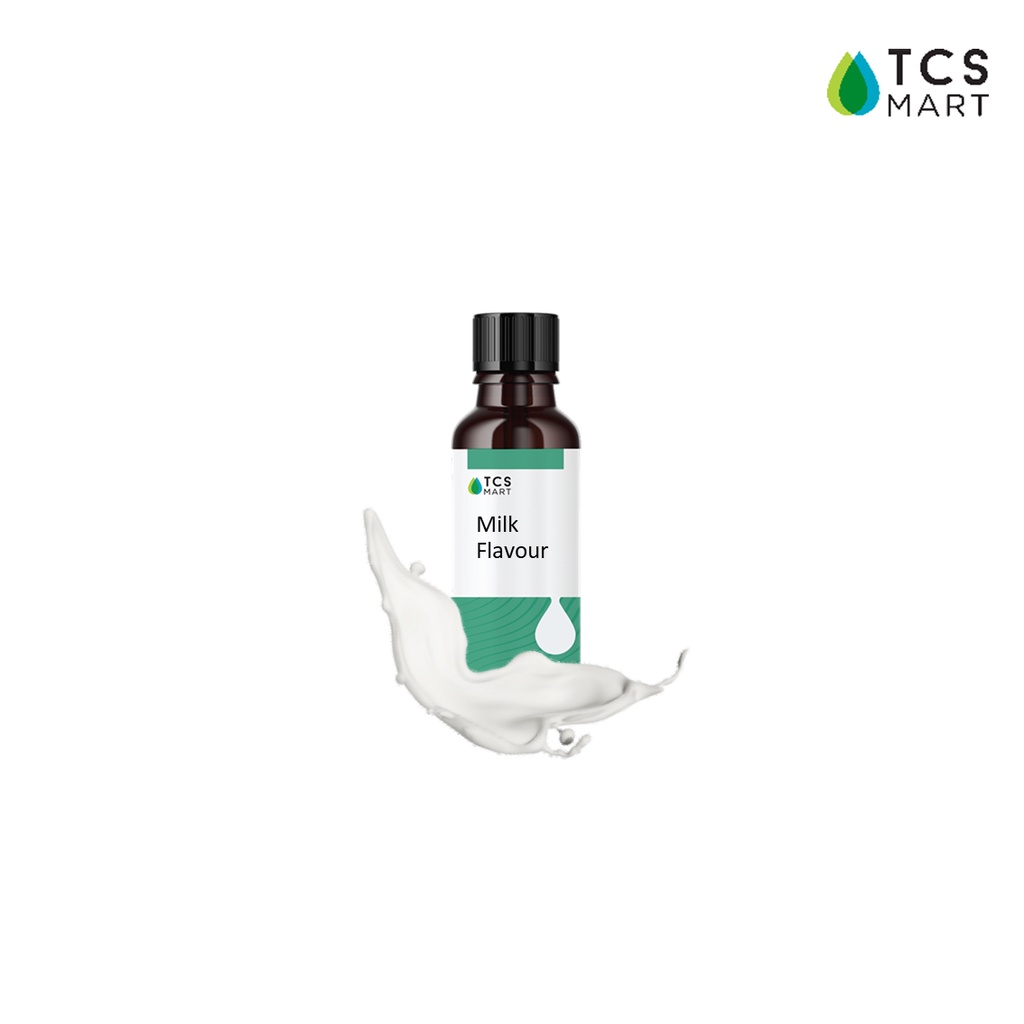 สารแต่งกลิ่นผสมอาหาร กลิ่นนม (Milk Flavour) [Water Soluble] 25,100 mL.