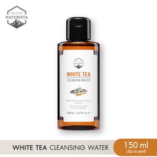 แหล่งขายและราคาNaturista คลีนซิ่งชาขาว เช็ดเครื่องสำอางอย่างล้ำลึกด้วยเทคโนโลยี Nano Deep Clean™ White Tea Cleansing Water 150mlอาจถูกใจคุณ