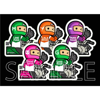 ไบค์เกอร์ ไรเดอร์ BIKE RIDER STICKER LINEMAN