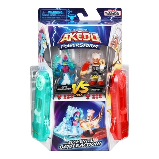 (ของแท้100%) Akedo Powerstorm | Versus Pack | 2 Mini Battling