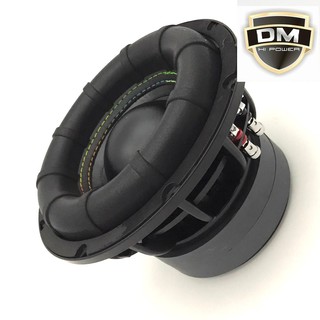 ลำโพงซับวูฟเฟอร์ติดรถยนต์ 8”นิ้ว ลำโพงเบส Subwoofer ยี่ห้อ DM รุ่น DM-800B เบสหนัก เหล็กหล่อ วอยซ์คู่ ขนาดดอก 8นิ้ว