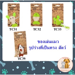 Catnip ของเล่นแมว PET8 แคทนิป รูป ปลา กุ้ง