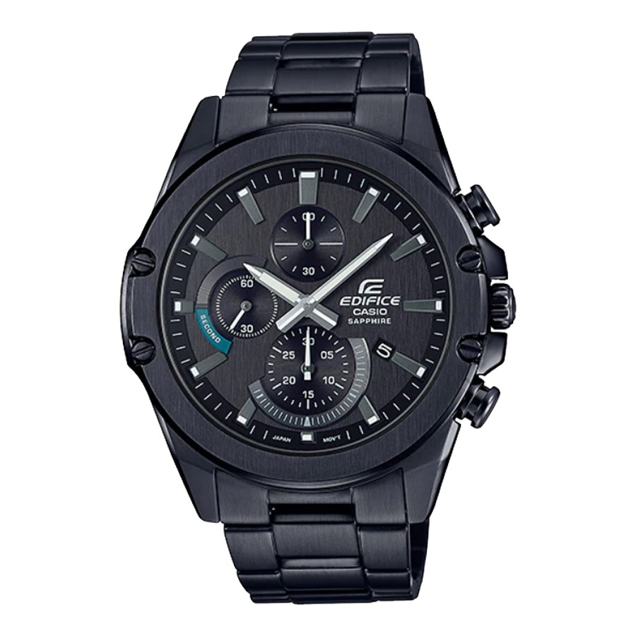 Casio Edifice นาฬิกาข้อมือผู้ชาย สายสแตนเลส  รุ่น EFR-S567DC,EFR-S567DC-1A,EFR-S567DC-1AV - สีดำ