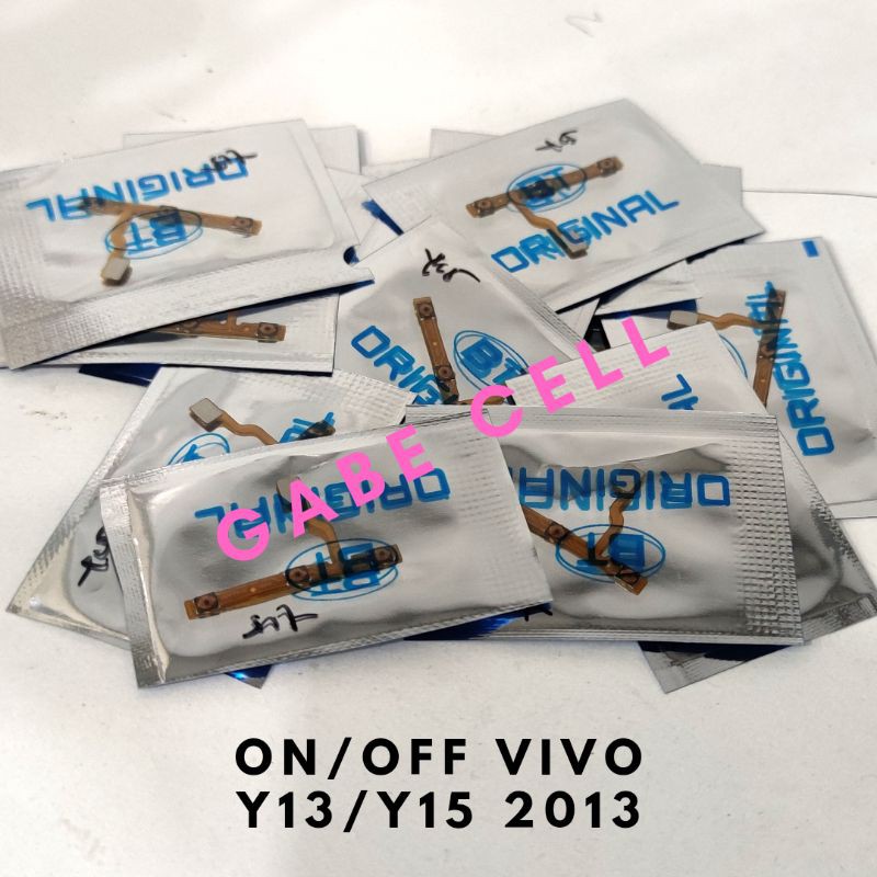 TOMBOL FLEXIBLE ON OFF ปุ่มปรับระดับเสียง VIVO Y13/Y15 2013/Y12/Y15/Y17 2019/VIVO Y15S/Y16 2022