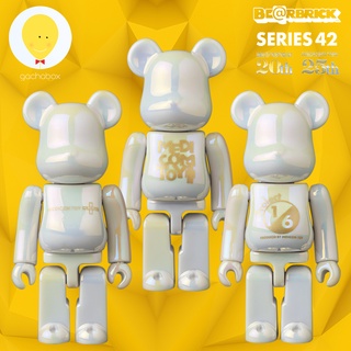 gachabox Bearbrick series 42 100% Special Edition (Campaign 25th Medicom Toy, 20th Be@rbrick) - แบร์บริค ของแท้ พร้อมส่ง