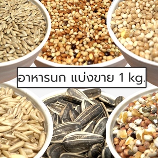 อาหารนก ธัญพืชชนิดรวม แบ่งจำหน่าย 1 kg.