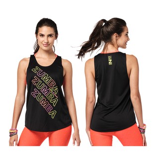 Zumba Wear : Bright Bold Zumba Tank (เสื้อกล้ามออกกำลังกายซุมบ้า)