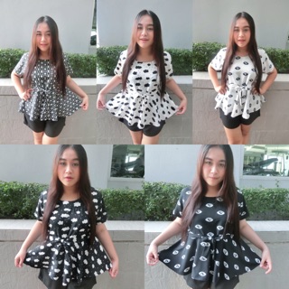 เสื้อผูกเอว Bigsize