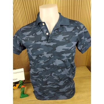 เสื้อโปโล uinqlo ลายพราง