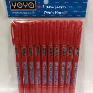 ปากกาเขียนCD 2 หัว YOYA(1x10)