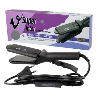 Super V Inter Ionic Hair   เครื่องหนีบผม  ไม่มีฟัน หน้าเล็ก  รุ่น SU288556-V2