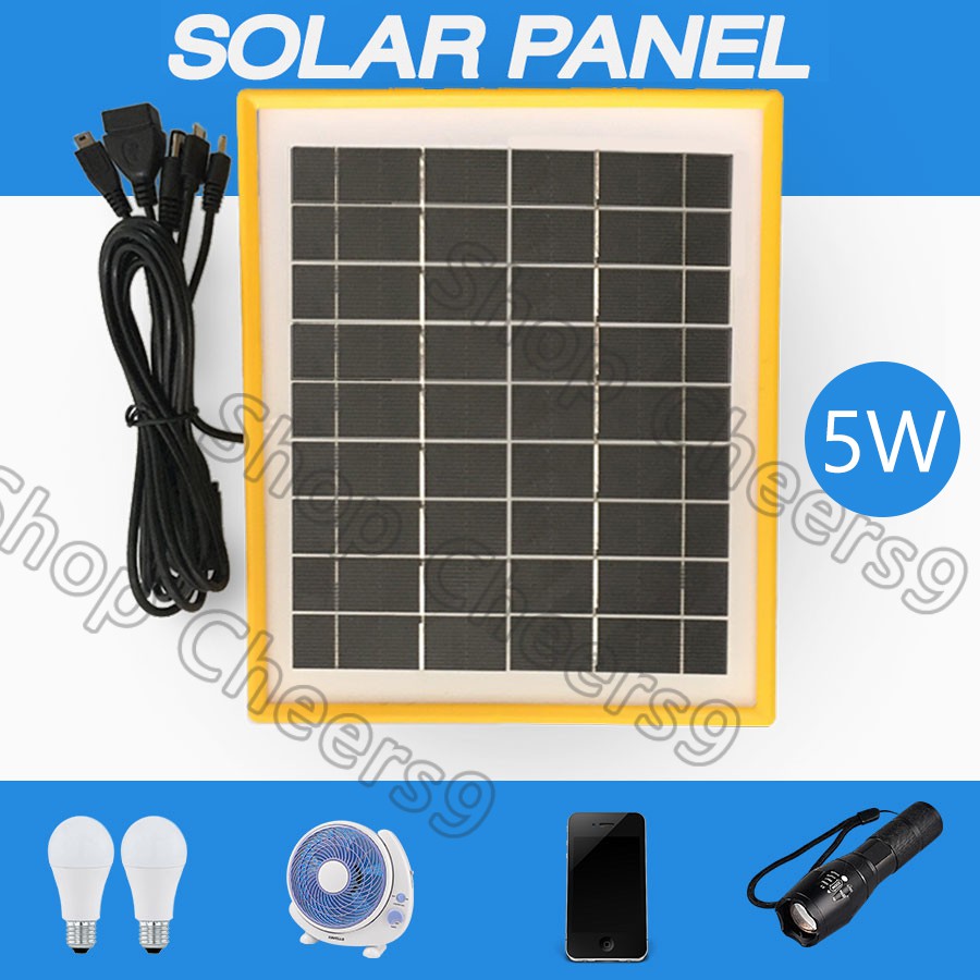 🚔ราคาพิเศษ+ส่งฟรี 💒Solar cell  แผงโซล่าเซลล์ แผงโซล่าเซลล์ 5.5W ชาร์จแบตเตอรี่ ชาร์จมือถือพกพา 6V โซล่าเซลล์พกพา Cheers9**5.5W 💒 มีเก็บปลายทาง