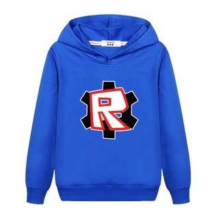 เสื้อคลุมฝ้ายแขนยาวเสื้อกันหนาวสำหรับเด็กชาย Roblox coat kid hoodie