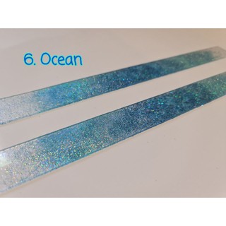 กันกระแทก surf skate แบบติดหัว-ท้าย สี Ocean