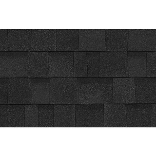 หลังคายางมะตอย สีดำ Shingle roofs (Black)