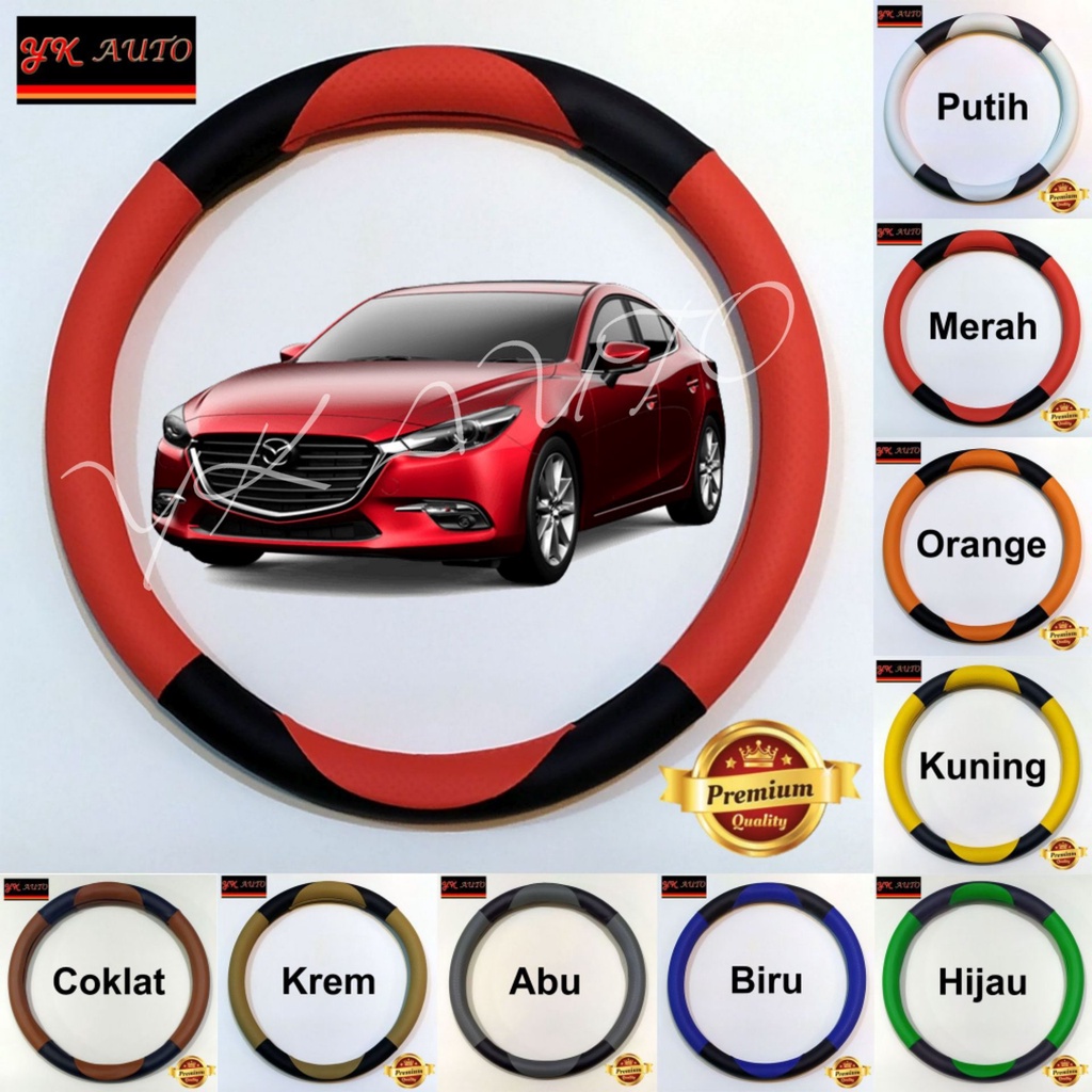 ฝาครอบพวงมาลัย Mazda 3 ฝาครอบพวงมาลัย Mazda3 ฝาครอบพวงมาลัย Mazda 3 Eternal ที่หุ้มพวงมาลัย