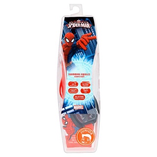 🔥แนะนำ!! มาร์เวล แว่นตาว่ายน้ำ ลายสไปร์เดอร์แมน สำหรับเด็ก 1 ชิ้น Marvel Spider Man Swimming Goggles for Junior 1pc