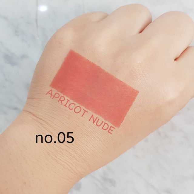 Apricot Nude  สีชมพูผสมส้มอ่อน