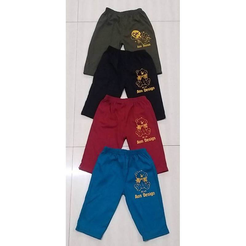 💥แพ๊ค 6 ตัว💥 ขายาวเด็ก ผ้าคอตตอน 0-8 ขวบ - รูปที่ 3