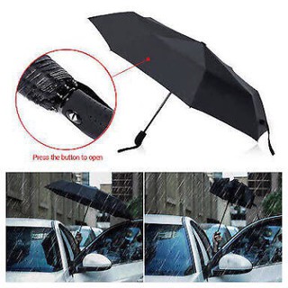 ร่มอัติโนมัติ automatic umbrella ร่มกันแดดกันฝนกางออกเอง/หุบเก็บอัตโนมัติ เมื่อกดปุ่มเดียว ไม่ยุ่งยาก ร่ม