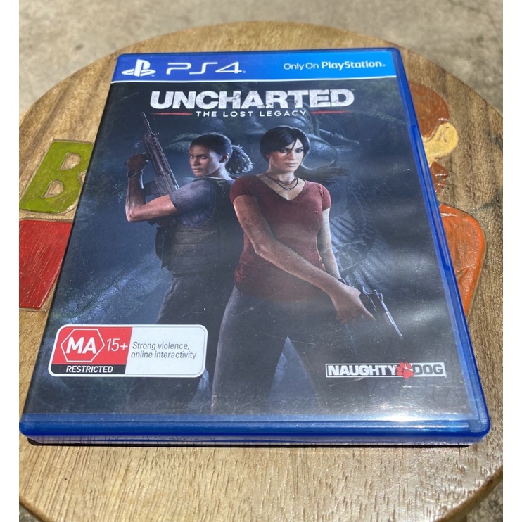 แผ่นเกมส์ PS4 มือสอง UNCHARTED (the lost legacy)