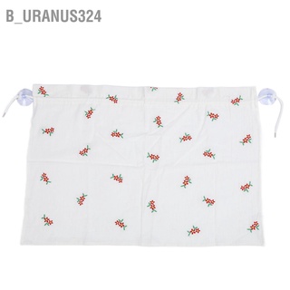 B_uranus324 Car Sunshade Curtain Cotton Cloth Flower Pattern Universal Side Window Sun Shade Cover