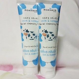 Morihana Milk &amp; Collagen Facial Cleaning Foam 100g
