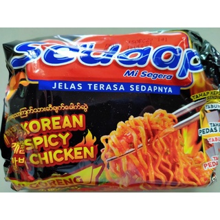 มาม่าเกาหลี (ฮาลาล) Sedaap Korean Spicy Chicken / 1 ซอง /Mi Goreng