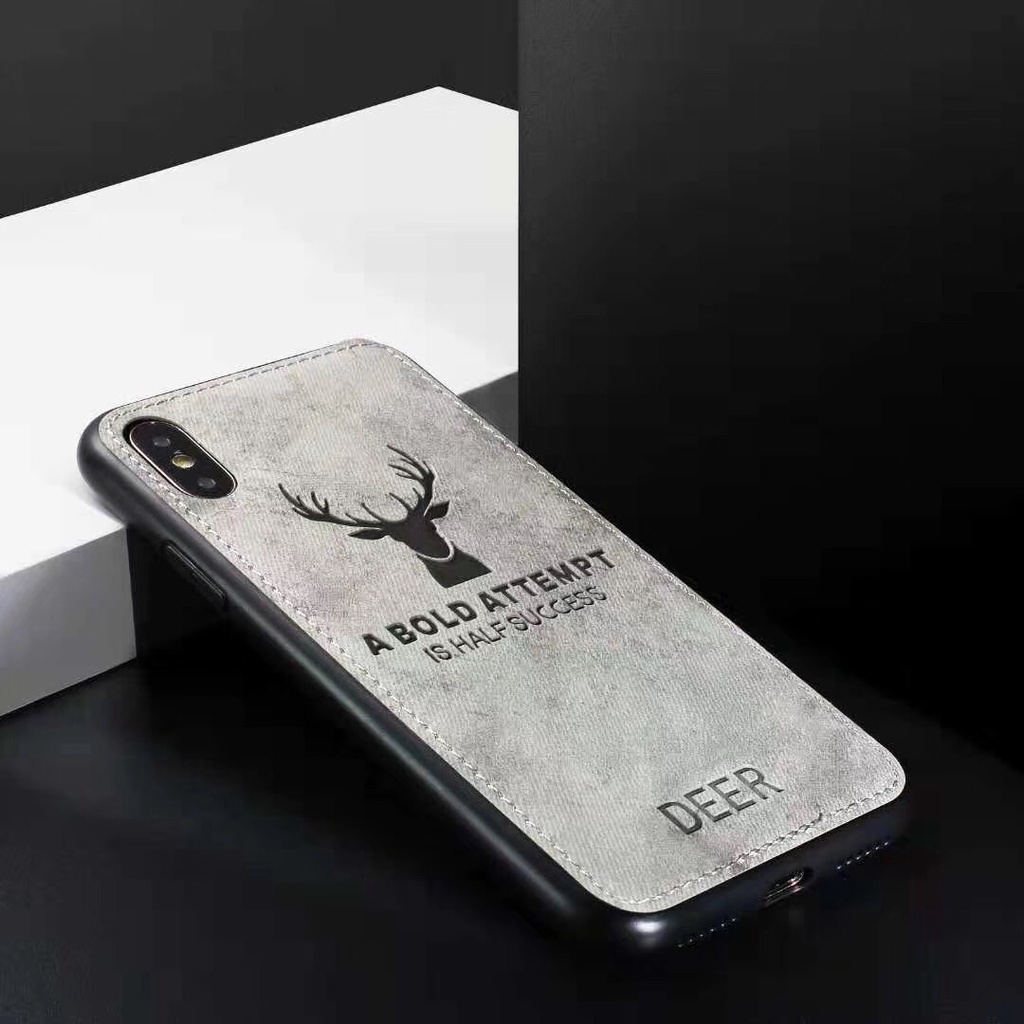 กวาง เคส Iphone 13 Pro Max 13 Mini กันตก ผ้า ปกแข็ง #8