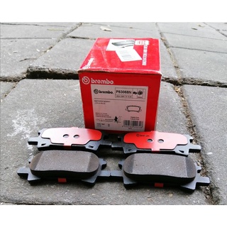 ผ้าดิสเบรคหลังbrembo toyota Harier 2003-2007  mcu30 acu30 brembo ceramic