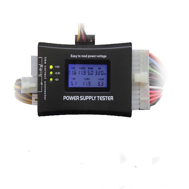 เครื่องทดสอบพาวเวอร์ซัพพลาย หน้าจอ LCD สําหรับ PC-power Supply ATX BTX ITX Compliant #8