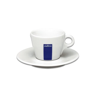 Lavazza Cappuccino Cup &amp; Saucer ลาวาซซา ชุดแก้วกาแฟคาปูชิโน่ พร้อมจานรอง