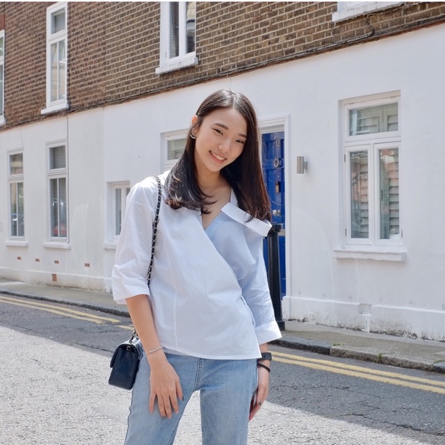 Strip Shirt แบรนด์ Something Apparels