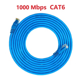 ⚡สายแลน Cat6 1000M⚡ รองรับInternet ระดับกิ๊กกะบิต 1Gbps ใช้งานได้จริง วิ่งเต็มสเปก