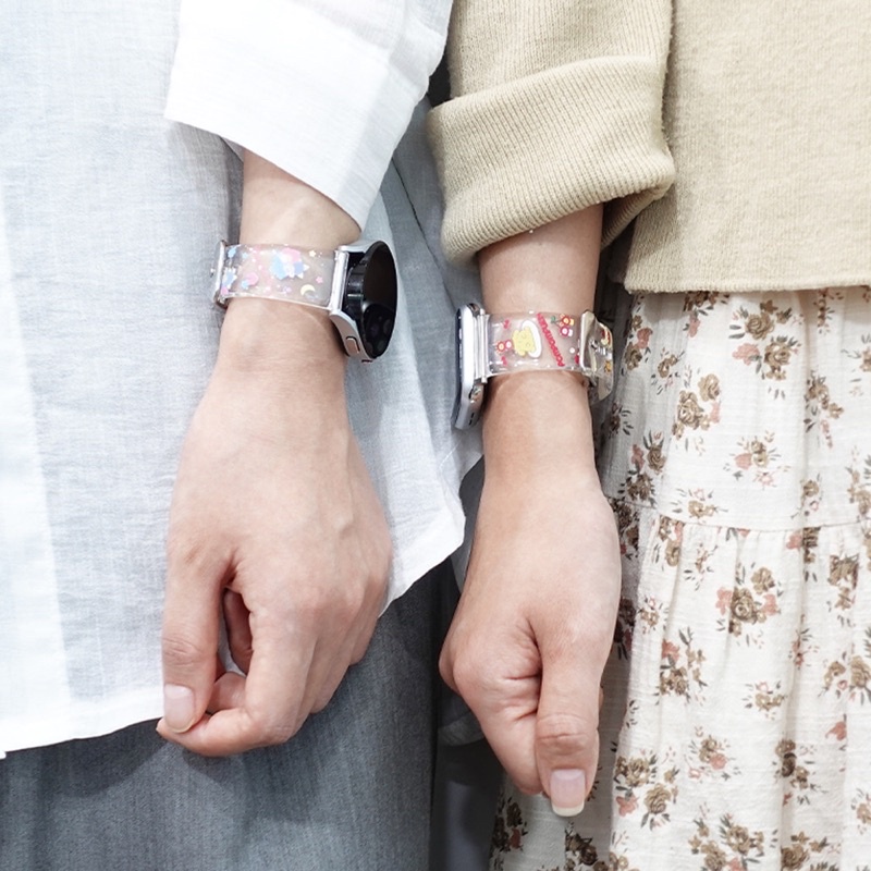 🌈 PreOrder ❤️ Sanrio Hello Kitty / My Melody / Little Twin Stars For Apple Watch Strap สายนาฬิกา ลิขสิทธิ์แท้