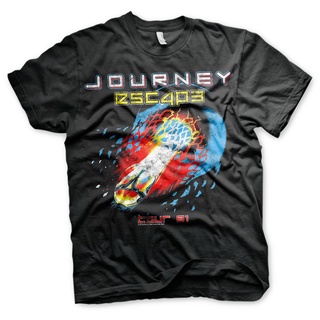 เสื้อยืดแขนสั้นลําลอง พิมพ์ลาย Journey Escape Tour 81 พลัสไซซ์ เหมาะกับการเล่นฟิตเนส