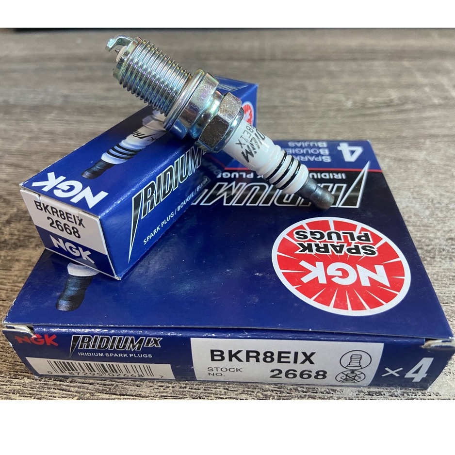 NGK BKR7EIX-11 #6988 Iridium Power Spark Plug(4หัว) Made in Japan