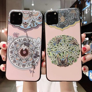 ย้อนยุค สไตล์จีน แฟชั่น เคส huawei p20 p30 pro p40pro mate20 mate30 pro y9 prime 2019 nova3i nova4 nova5t nova6 se nova7 nova7i nova7se nova7pro  CASE tpu ซิลิก้าเจล เปลือกนิ่ม