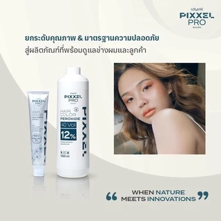 โลแลน พิกเซลโปร แฮร์ คัลเลอร์ เปอร์ออกไซด์ (ไฮโดรเจน) 1000 มล. Lolane Pixxel Pro Hair Color Peroxide 1000ml.