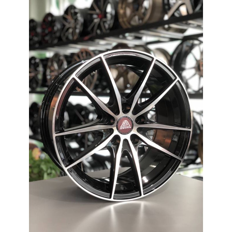 [ใช้โค้ดBYJT382ลดเพิ่ม15%] ล้อแม๊กรถยนต์ SSW WHEELS AKINA S289 ขนาด 17"X8" ET:40 PCD:5X114 ชุด 4 วง