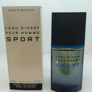 ISSEY MIYAKE L’Eau D’Issey Pour Homme Sport for Men EDT Tester 100 ml.