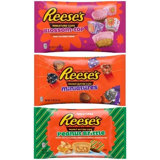 Reeses Miniatures Cup Peanut Butter Chocolate น้ำหนัก 311 g.และ 255 g.