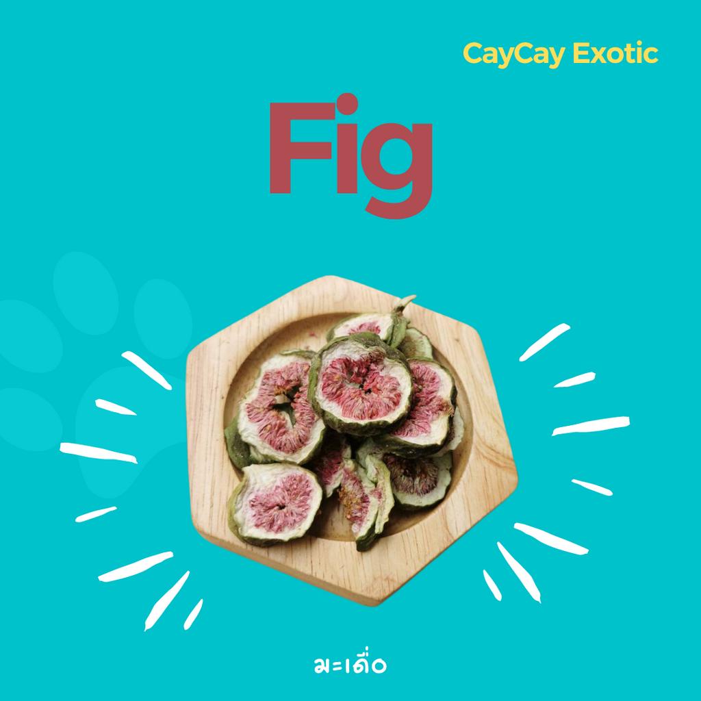 ลูกฟิกช์อบแห้ง caycay fig